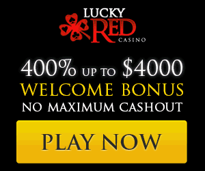 www.LuckyRedCasino.com - $4000 ókeypis bónus auk $75 ókeypis spilapeninga